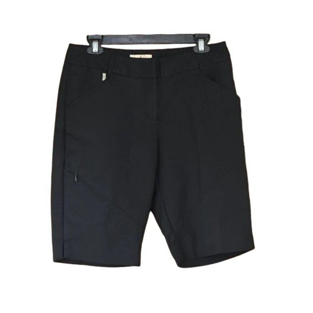 Sport Haley Women's Black Cargo Shorts with Zipper Size 10